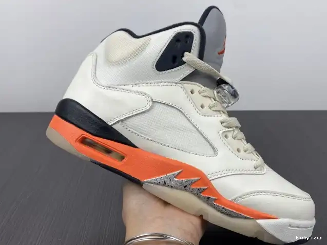 Rep Husky Retro Jordan 5 Orange Total DC1060-100 0531
